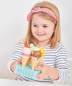 Le Toy Van - Pretend Play - Wooden Ice-Cream Set