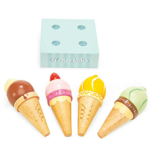 Le Toy Van - Pretend Play - Wooden Ice-Cream Set