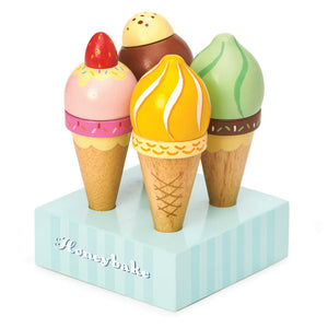 Le Toy Van - Pretend Play - Wooden Ice-Cream Set