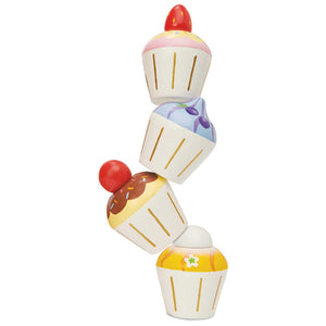 Le Toy Van - Pretend Play - Wooden Petit Four Cupcakes