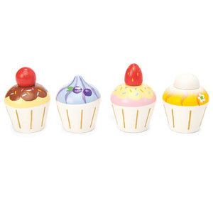 Le Toy Van - Pretend Play - Wooden Petit Four Cupcakes