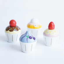 Load image into Gallery viewer, Le Toy Van - Pretend Play - Wooden Petit Four Cupcakes