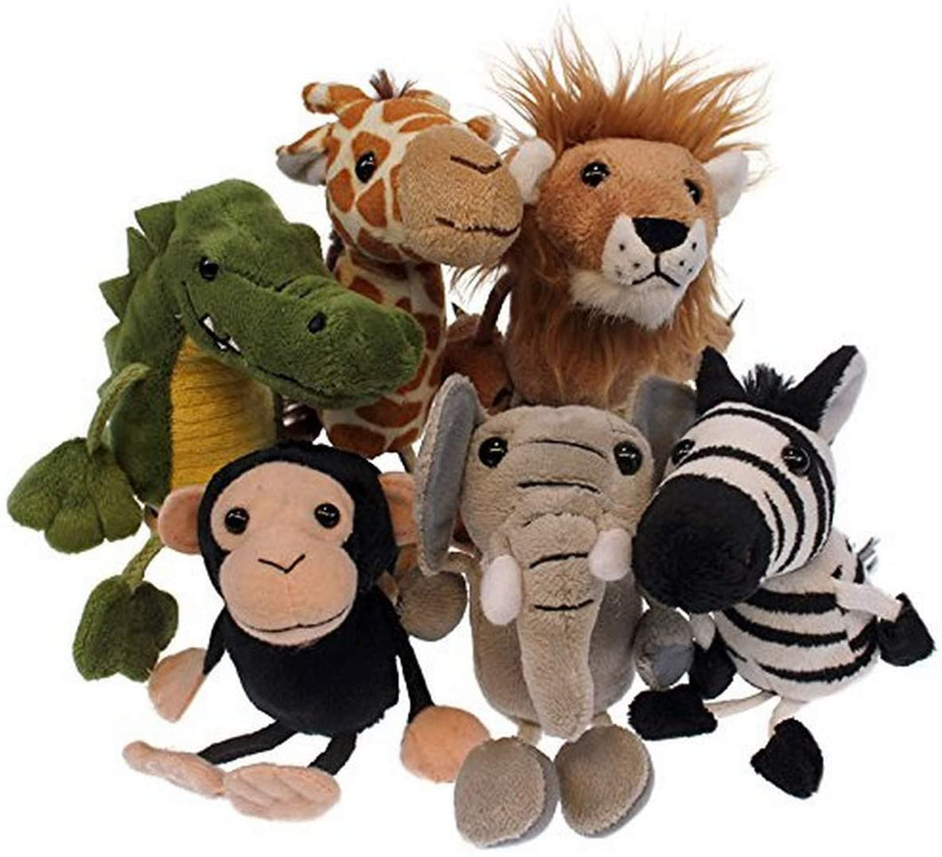 The Puppet Company - Finger Puppets - African Animals Set of 6