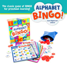 Load image into Gallery viewer, Peaceable Kingdom - Alphabet Bingo! for Kids - Letter Learning - Cooperative Board Game