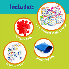 Load image into Gallery viewer, Peaceable Kingdom - Alphabet Bingo! for Kids - Letter Learning - Cooperative Board Game