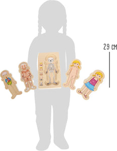 Girl's Human Body Anatomy Layer Puzzle