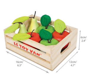 Le Toy Van - Pretend Play - Apples & Pears Market Crate