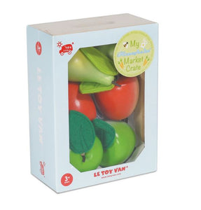 Le Toy Van - Pretend Play - Apples & Pears Market Crate