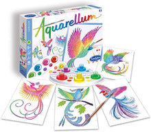 Load image into Gallery viewer, SentoSphere Aquarellum - Junior - Birds of Paradise - Painting by Numbers Set - Medium