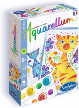 Load image into Gallery viewer, Sentosphère Aquarellum - Cats - Painting by Numbers Set - Mini