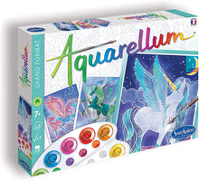 Load image into Gallery viewer, SentoSphere Aquarellum - Pegasus - Painting by Numbers Set - Large