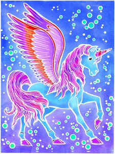 SentoSphere Aquarellum - Pegasus - Painting by Numbers Set - Large