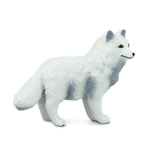 Safari Ltd - Animal Toy Figures - Arctic Fox Miniature