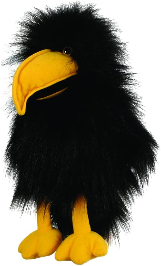 The Puppet Company - Baby Birds - Crow Hand Puppet