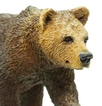 Load image into Gallery viewer, Safari Ltd - Animal Toy Figures - Grizzly Bear Cub Miniature