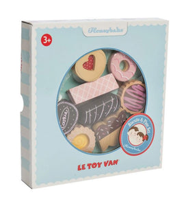 Le Toy Van - Pretend Play - Biscuits & Plate Set
