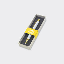 Load image into Gallery viewer, Rachel Ellen Lustre Grey Floral Boxed Pen