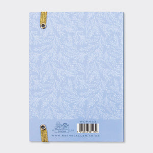 Rachel Ellen Powder Blue Bride's Notes