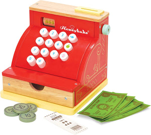 Le Toy Van - Pretend Play - Wooden Cash Till Register