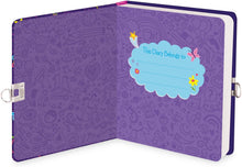 Load image into Gallery viewer, Peaceable Kingdom Secrets Dreams Wishes Lock &amp; Key Diary