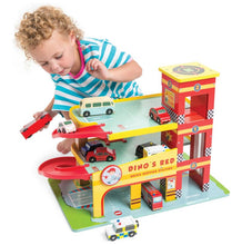 Load image into Gallery viewer, Le Toy Van Dino&#39;s Garage Play Set
