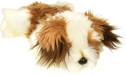 The Puppet Company - Full-Bodied - Brown & White Dog - Hand Puppet & Soft Toy