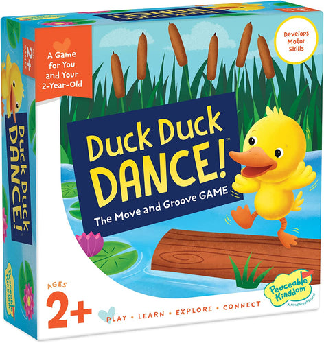 Peaceable Kingdom - Duck Duck Dance! - Preschool Action Board Game for Parents & Toddlers