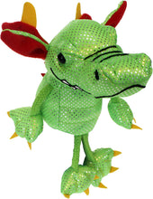 Load image into Gallery viewer, The Puppet Company - Finger Puppets - Green Dragon