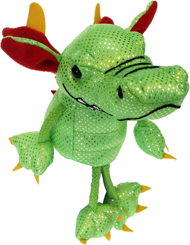 The Puppet Company - Finger Puppets - Green Dragon