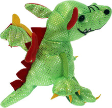 Load image into Gallery viewer, The Puppet Company - Finger Puppets - Green Dragon