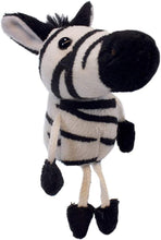 Load image into Gallery viewer, The Puppet Company - Finger Puppets - Zebra