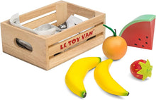 Load image into Gallery viewer, Le Toy Van - Pretend Play Food - Wooden Fruits 5 A Day Crate