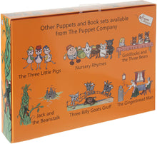 Load image into Gallery viewer, The Puppet Company - Gingerbread Man - Hand &amp; Finger Puppets Book Set