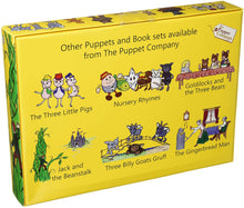 Load image into Gallery viewer, The Puppet Company - Goldilocks and the Three Bears - Hand &amp; Finger Puppets Book Set