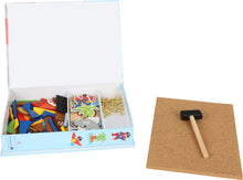 Load image into Gallery viewer, Legler Small Foot - Arts &amp; Crafts - Pirates Hammer &amp; Nail Tap A Picture Kit