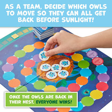 Load image into Gallery viewer, Peaceable Kingdom - Hoot Owl Hoot! - Cooperative Matching Board Game for Kids