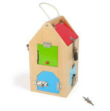 Load image into Gallery viewer, Legler Small Foot House of Locks &amp; Latches - Preschool Learning Toy