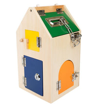 Load image into Gallery viewer, Legler Small Foot House of Locks &amp; Latches - Preschool Learning Toy