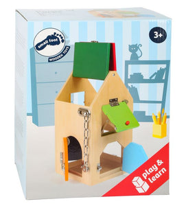 Legler Small Foot House of Locks & Latches - Preschool Learning Toy