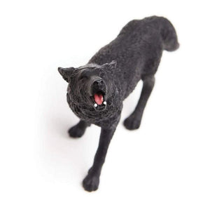 Safari Ltd Howling Black Wolf Figure