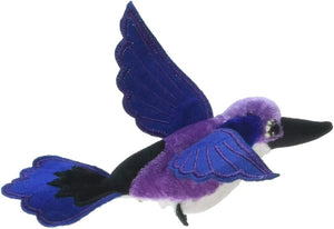 The Puppet Company - Finger Puppets - Purple Hummingbird