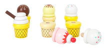 Load image into Gallery viewer, Legler Small Foot - Pretend Play - Ice Cream Cart on Wheels