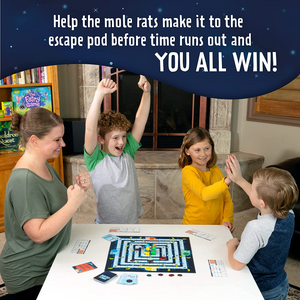 Peaceable Kingdom - Space Escape - Cooperative Strategy Board Game for Kids