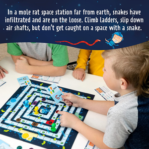 Peaceable Kingdom - Space Escape - Cooperative Strategy Board Game for Kids