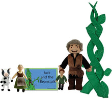 Load image into Gallery viewer, The Puppet Company - Jack and the Beanstalk - Hand &amp; Finger Puppets Book Set