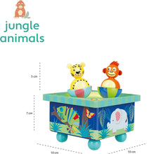 Load image into Gallery viewer, Orange Tree Toys Jungle Animals Music Box