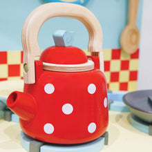 Load image into Gallery viewer, Le Toy Van - Pretend Play - Honeybake Red Dotty Kettle