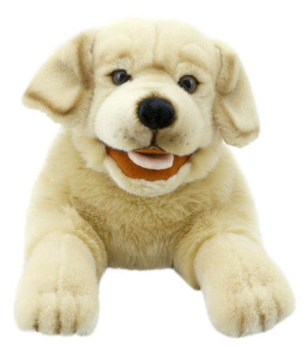 The Puppet Company - Playful Puppies - Yellow Labrador Hand Puppet