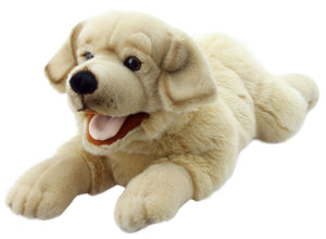 The Puppet Company - Playful Puppies - Yellow Labrador Hand Puppet
