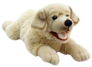 The Puppet Company - Playful Puppies - Yellow Labrador Hand Puppet